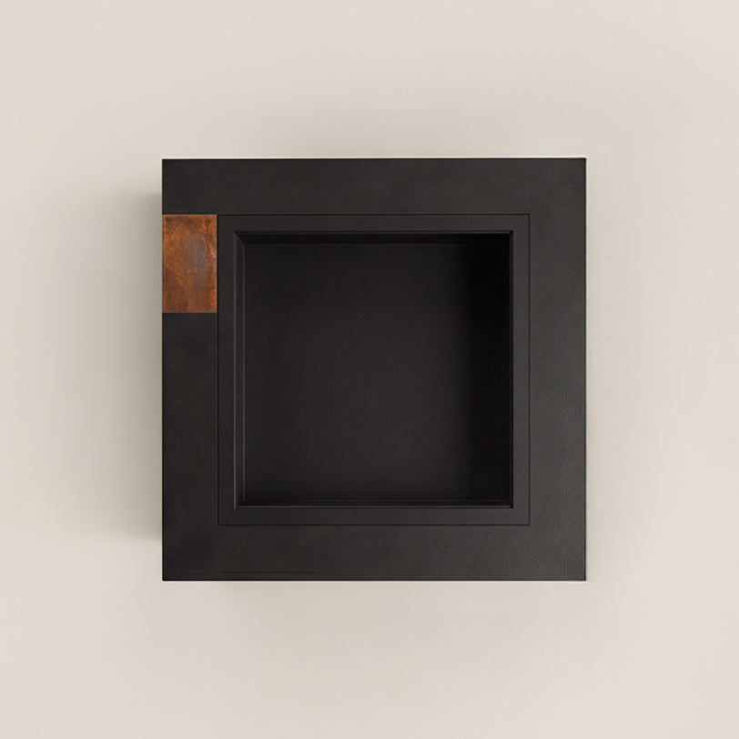 kwadratowe palenisko ogrodowe FORUM L 120×120 cm, widok produktowy