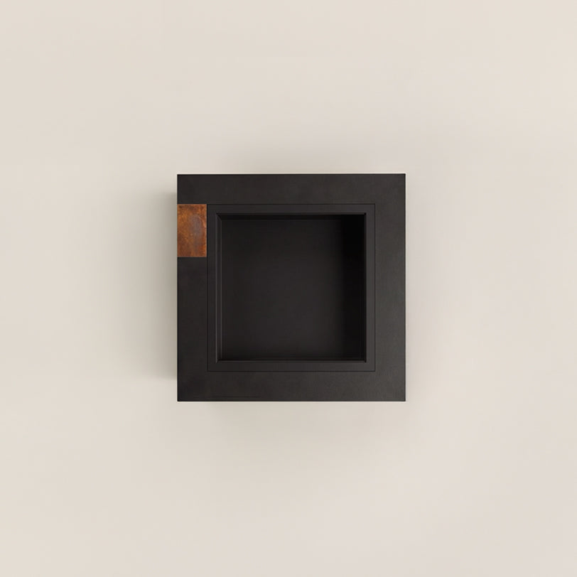kwadratowe palenisko ogrodowe FORUM S 80×80 cm, widok produktowy